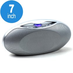 Portable Wireless Bluetooth Speaker J33 (Silver)